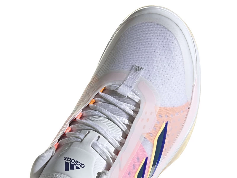 Adidas Adidas Avacourt White/Indigo/Orange Women's Shoe 4 Adidas Adidas Avacourt White/Indigo/Orange Women's Shoe - Image 4