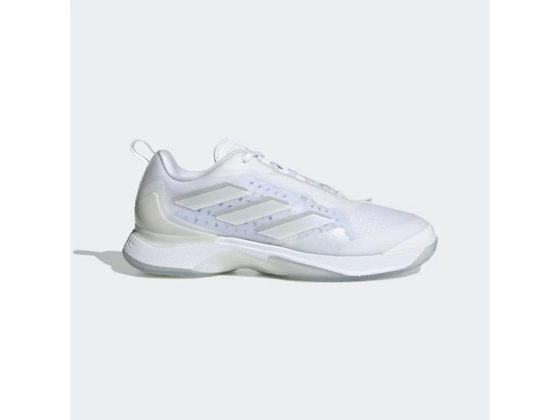 Adidas Adidas Avacourt White/Silver Women's Shoe 2 Adidas Adidas Avacourt White/Silver Women's Shoe - Image 2