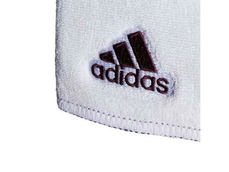 Adidas Adidas Interval Reversible Wristband Maroon/White 3 Adidas Adidas Interval Reversible Wristband Maroon/White - Image 3