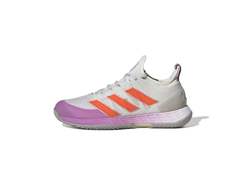 Adidas Adizero Ubersonic 4 White/Purple/Orange Women's Shoe 1 Adidas Adizero Ubersonic 4 White/Purple/Orange Women's Shoe