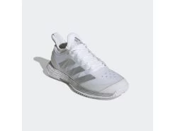 Adidas Adizero Ubersonic 4 White/Silver Women's Shoe 9 Adidas Adizero Ubersonic 4 White/Silver Women's Shoe -Wilson Store adidas adizero ubersonic 4 white silver womens sho 2