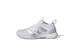 Adidas Adizero Ubersonic 4 White/Silver Women's Shoe