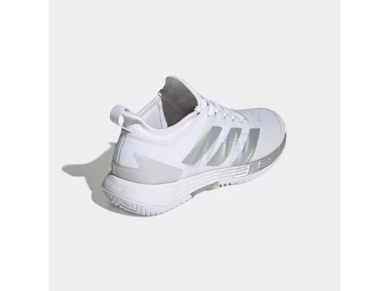 Adidas Adizero Ubersonic 4 White/Silver Women's Shoe 5 Adidas Adizero Ubersonic 4 White/Silver Women's Shoe - Image 5