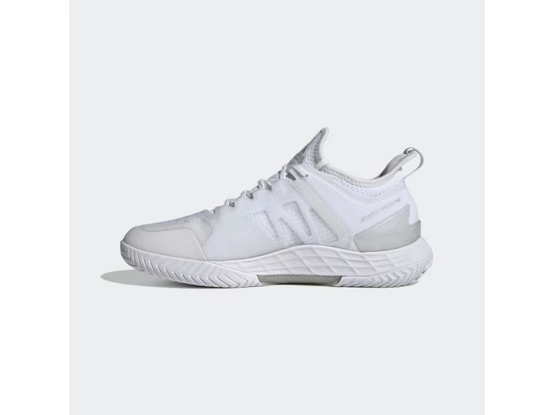 Adidas Adizero Ubersonic 4 White/Silver Women's Shoe 6 Adidas Adizero Ubersonic 4 White/Silver Women's Shoe - Image 6