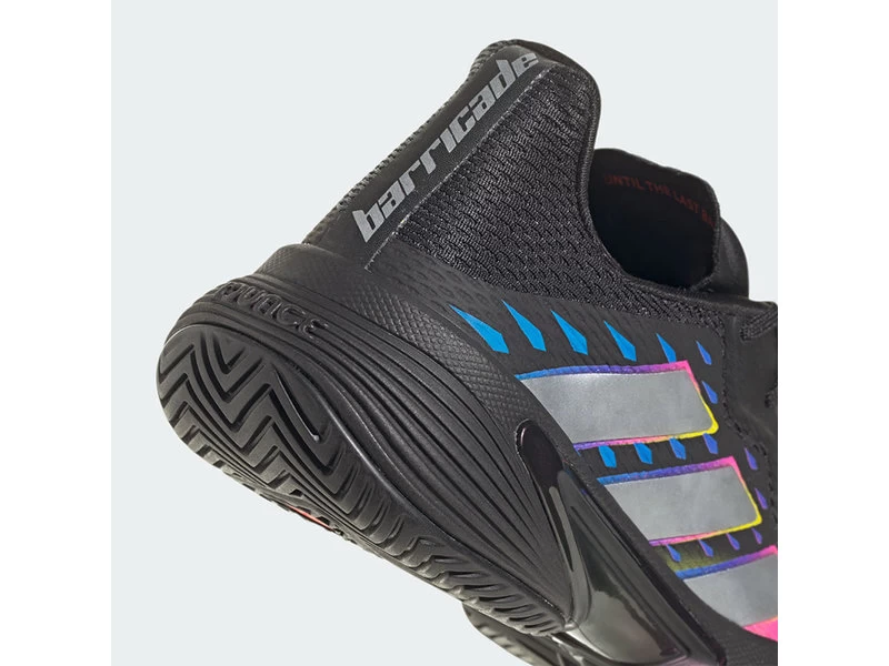 Adidas Barricade M Black/Multicolor Men's Shoe 4 Adidas Barricade M Black/Multicolor Men's Shoe - Image 4