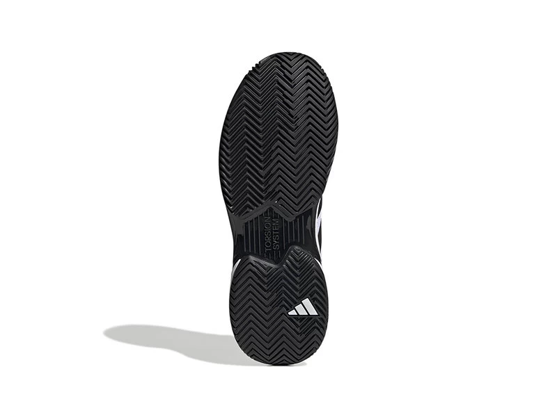 Adidas CourtJam Control White/Black Men's Shoe 2 Adidas CourtJam Control White/Black Men's Shoe - Image 2