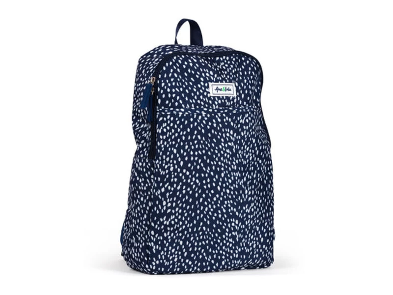 Ame & Lulu Drop Shot Pickleball Backpack Navy Antelope 2 Ame & Lulu Drop Shot Pickleball Backpack Navy Antelope - Image 2