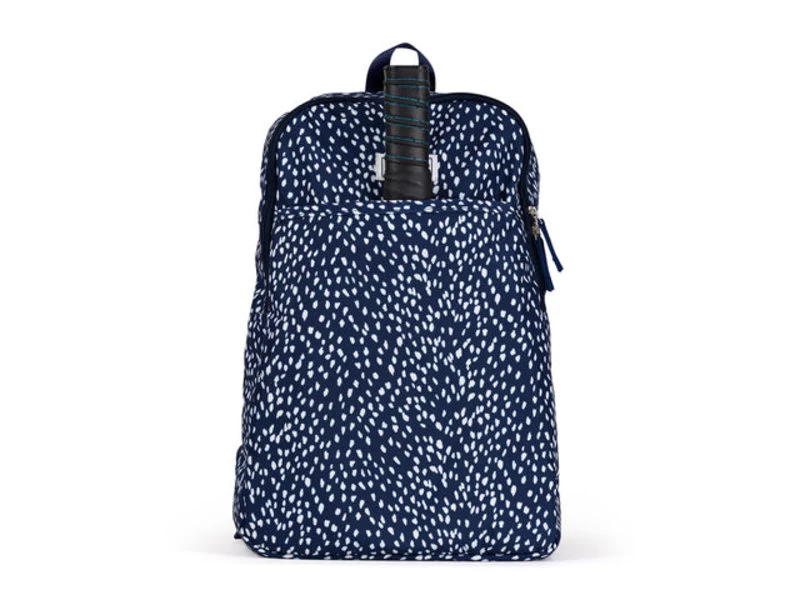 Ame & Lulu Drop Shot Pickleball Backpack Navy Antelope 1 Ame & Lulu Drop Shot Pickleball Backpack Navy Antelope
