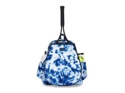 Ame & Lulu Game On Tennis Backpack Navy Tie-Dye
