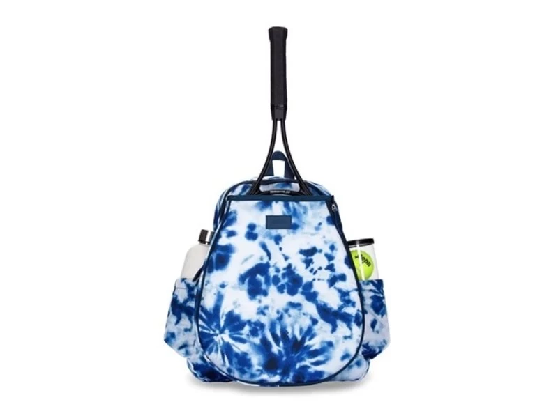 Ame & Lulu Game On Tennis Backpack Navy Tie-Dye 1 Ame & Lulu Game On Tennis Backpack Navy Tie-Dye