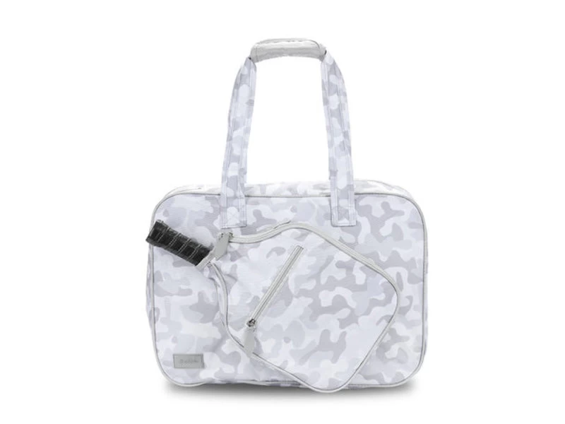 Ame & Lulu Pickleball Tote Grey Camo 1 Ame & Lulu Pickleball Tote Grey Camo