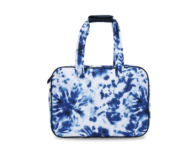 Ame & Lulu Pickleball Tote Navy Tie Dye 2 Ame & Lulu Pickleball Tote Navy Tie Dye - Image 2