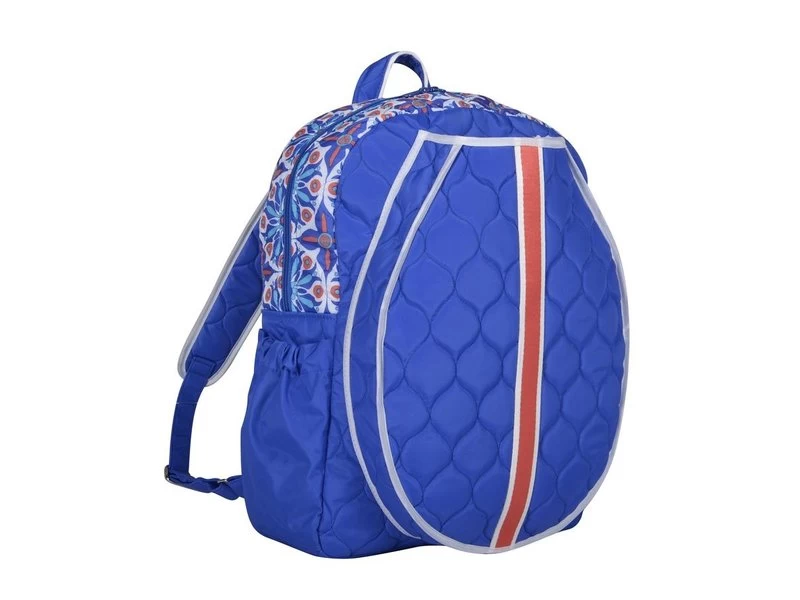 Cinda B Tennis Backpack Royal Bonita 1 Cinda B Tennis Backpack Royal Bonita