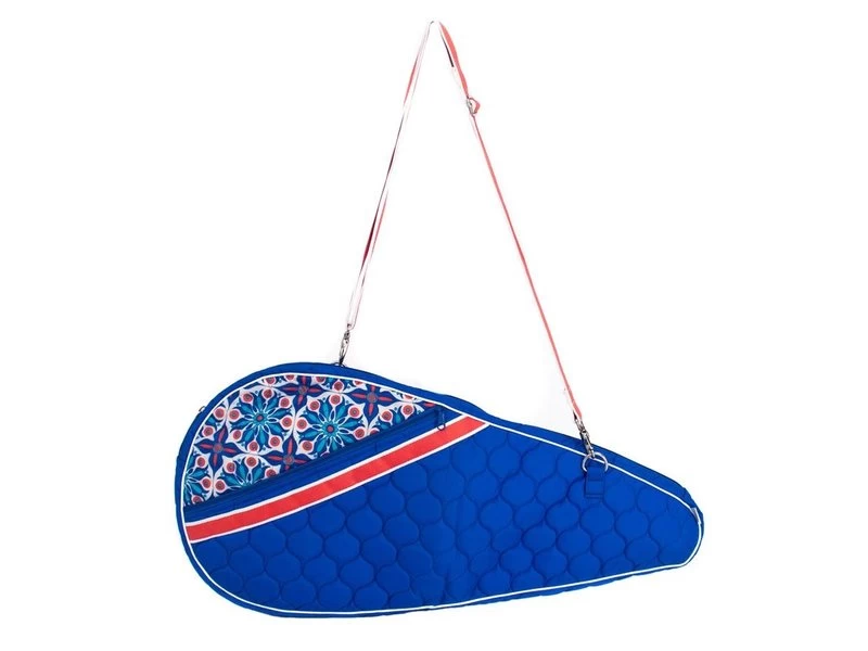 Cinda B Tennis Racquet Sleeve Royal Bonita 1 Cinda B Tennis Racquet Sleeve Royal Bonita