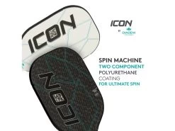 Diadem Icon MidWeight Pickleball Paddle White -Wilson Store diadem icon midweight pickleball paddle white 4