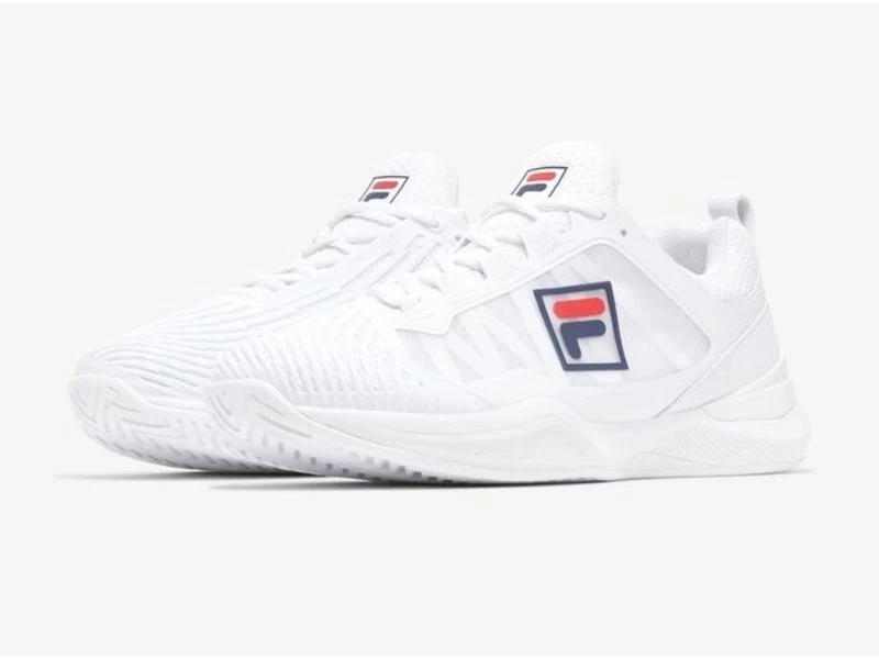 Fila Speedserve Men's Tennis Shoe White 4 Fila Speedserve Men's Tennis Shoe White - Image 4