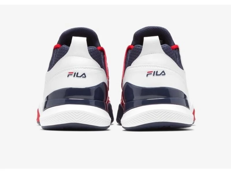 Fila Speedserve Men's Tennis Shoe White/Red/Navy 6 Fila Speedserve Men's Tennis Shoe White/Red/Navy - Image 6