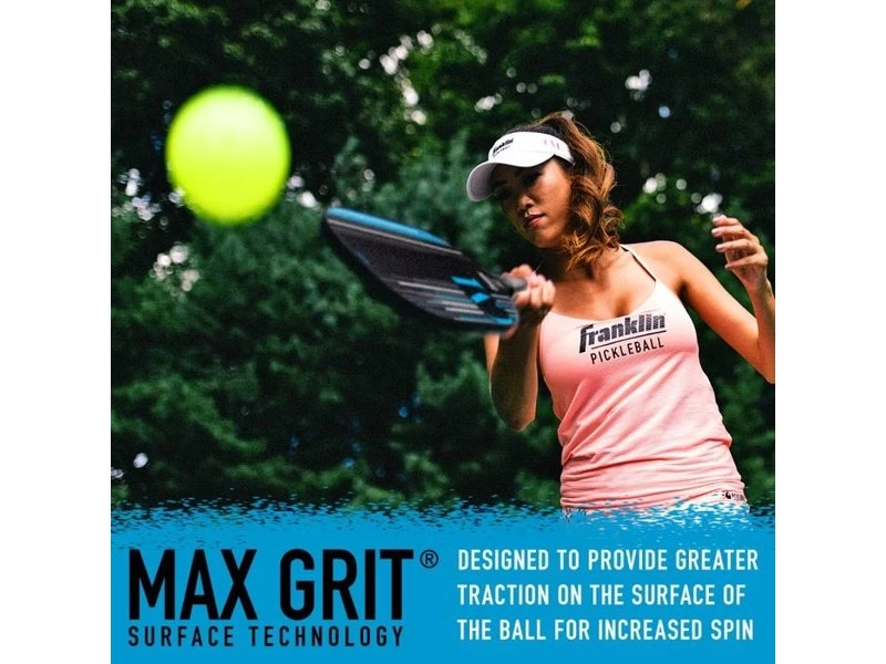 Franklin Christine McGrath 13mm Signature Pickleball Paddle Black/Blue 5 Franklin Christine McGrath 13mm Signature Pickleball Paddle Black/Blue - Image 5