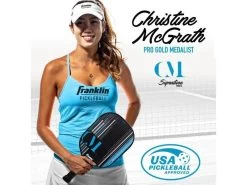 Franklin Christine McGrath 13mm Signature Pickleball Paddle Black/Blue 11 Franklin Christine McGrath 13mm Signature Pickleball Paddle Black/Blue -Wilson Store franklin christine mcgrath 13mm signature pickleba 5