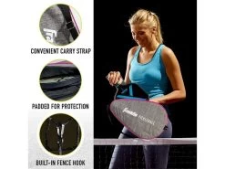 Franklin Protective Paddle Bag Gray/Pnk -Wilson Store franklin protective paddle bag gray pnk 4