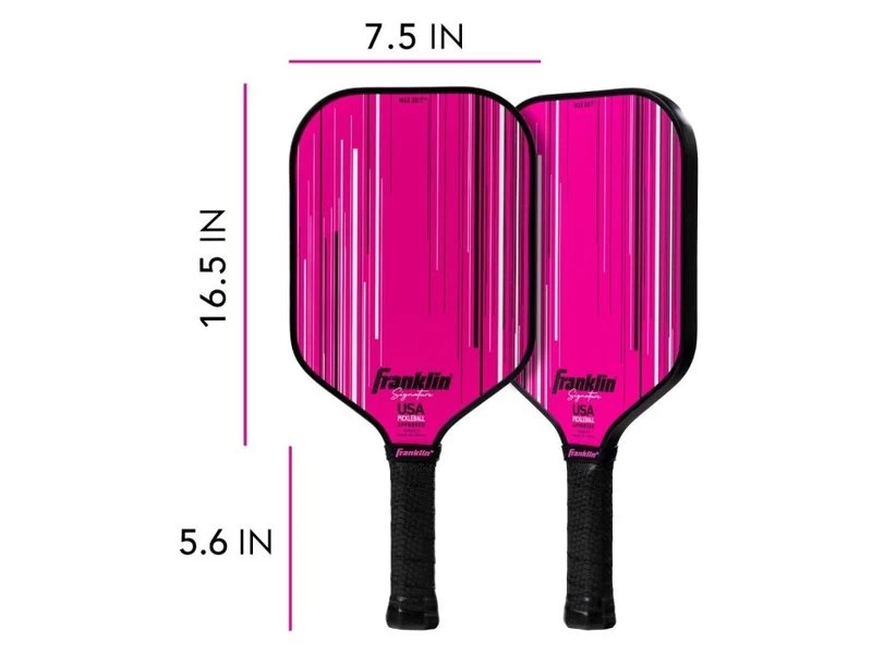 Franklin Signature Pro 13 Mm Pickleball Paddle Pink 2 Franklin Signature Pro 13 Mm Pickleball Paddle Pink - Image 2