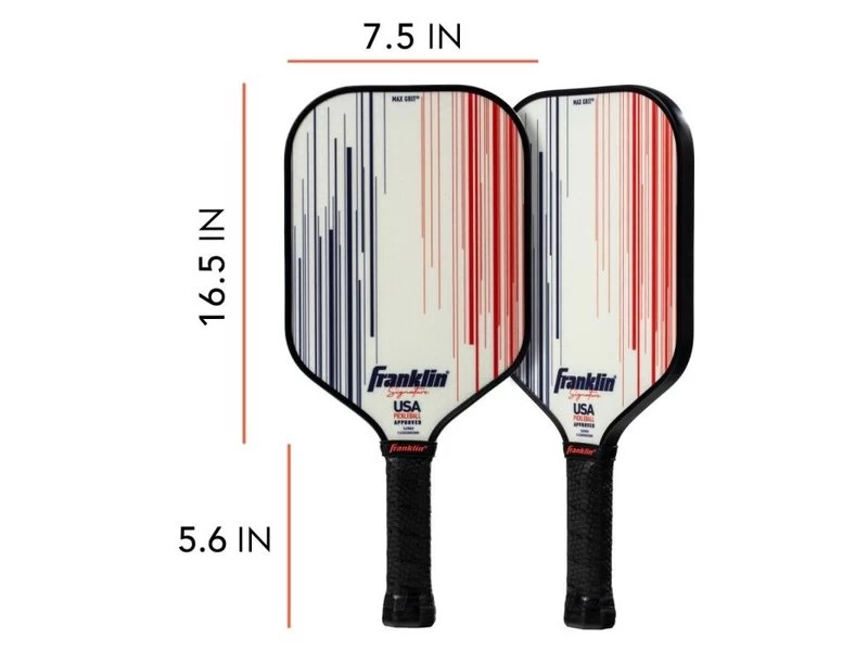Franklin Signature Pro 13 Mm Pickleball Paddle White 3 Franklin Signature Pro 13 Mm Pickleball Paddle White - Image 3