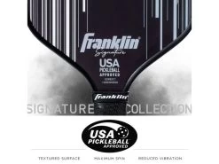 Franklin Signature Pro 16 Mm Pickleball Paddle Black -Wilson Store franklin signature pro 16 mm pickleball paddle bla 4