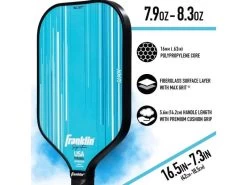 Franklin Signature Pro 16 Mm Pickleball Paddle Blue -Wilson Store franklin signature pro 16 mm pickleball paddle blu 5