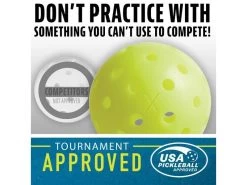 Franklin X-40 Pickleball X6 Yellow -Wilson Store franklin x 40 pickleball x6 yellow 1