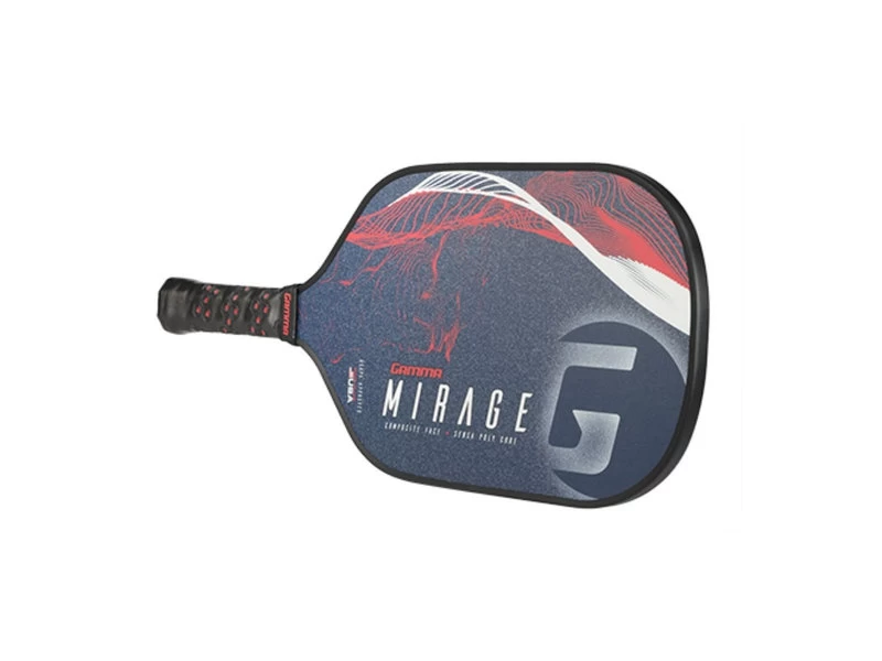 Gamma Mirage Pickleball Paddle Red/White/Blue 2 Gamma Mirage Pickleball Paddle Red/White/Blue - Image 2