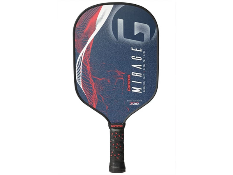 Gamma Mirage Pickleball Paddle Red/White/Blue 1 Gamma Mirage Pickleball Paddle Red/White/Blue