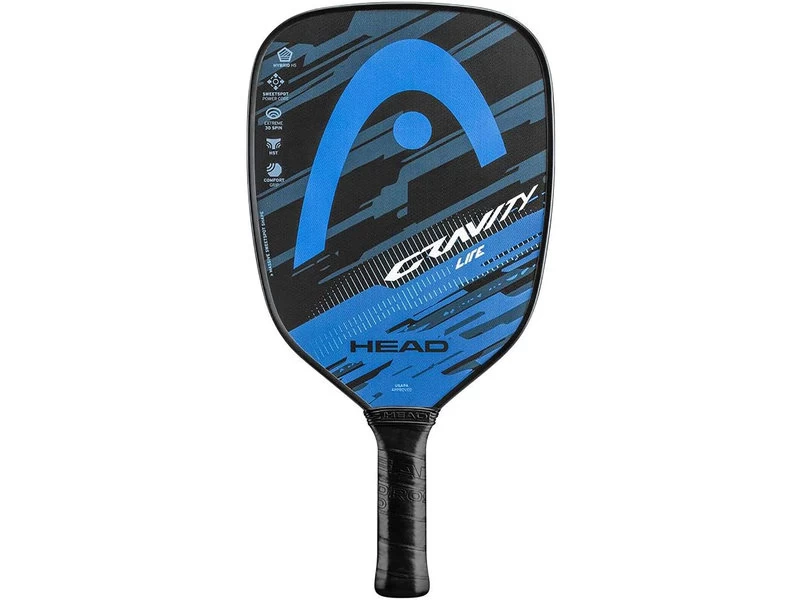 Head Gravity Lite Pickle Ball Paddle Blue/Grey 2 Head Gravity Lite Pickle Ball Paddle Blue/Grey - Image 2