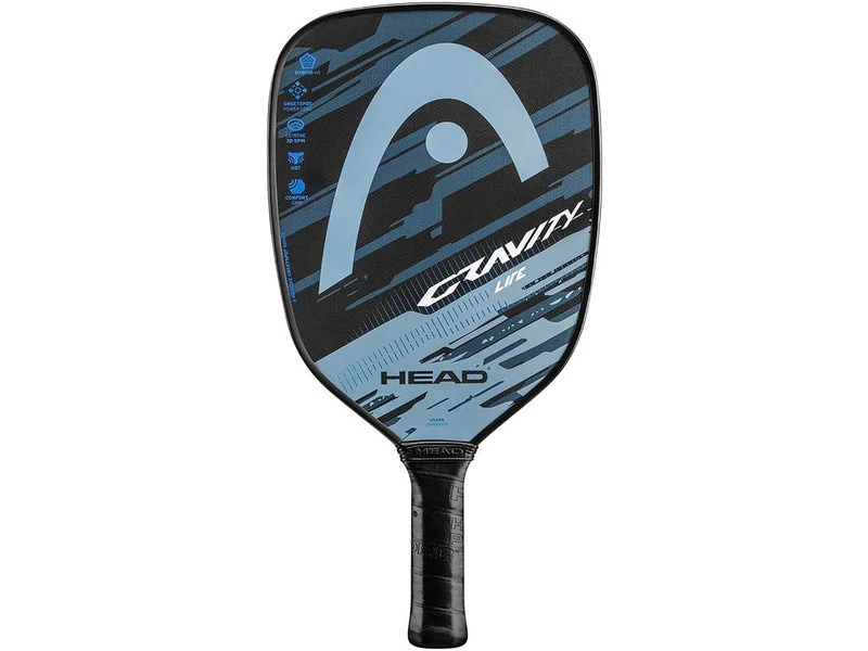 Head Gravity Lite Pickle Ball Paddle Blue/Grey 1 Head Gravity Lite Pickle Ball Paddle Blue/Grey