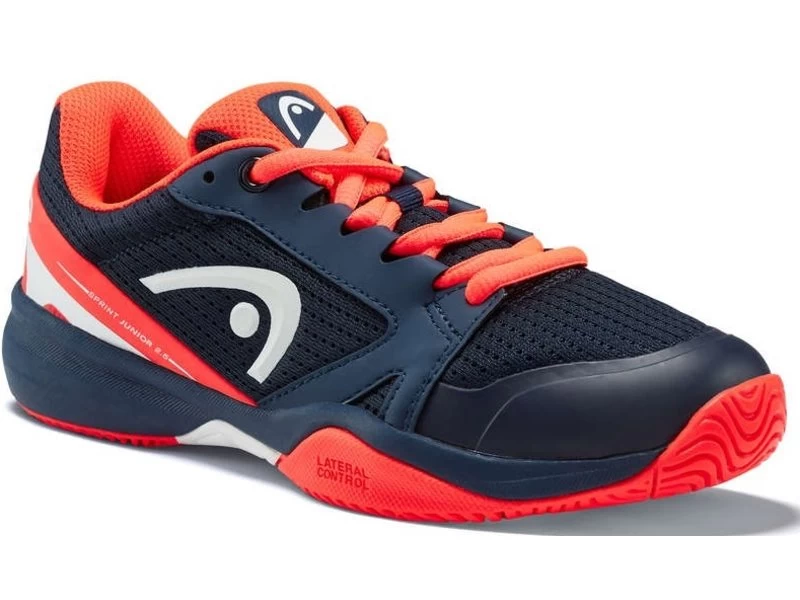 Head Juniors Sprint 2.5 Dark Blue/Neon Red Tennis Shoes 1 Head Juniors Sprint 2.5 Dark Blue/Neon Red Tennis Shoes