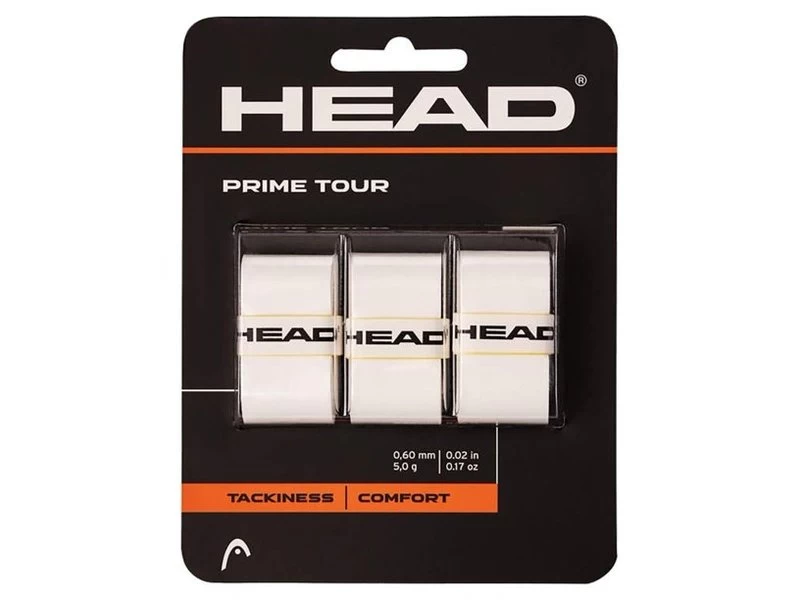 Head Prime Tour Overgrip 3 Pack (Various Colors) 1 Head Prime Tour Overgrip 3 Pack (Various Colors)