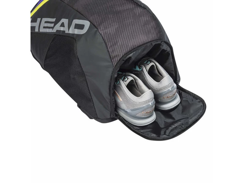 Head Tour Team Tennis Backpack Black And Mixed 2 Head Tour Team Tennis Backpack Black And Mixed - Image 2