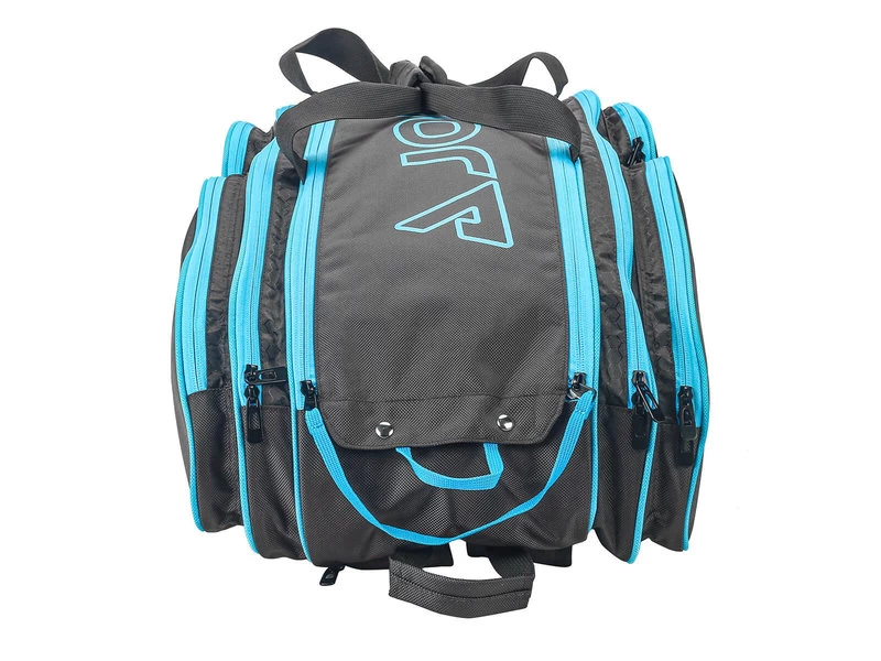 Joola Tour Elite Bag Black/Light Blue 2 Joola Tour Elite Bag Black/Light Blue - Image 2