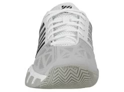 K-Swiss Bigshot Light 3 White/Silver Men's Tennis Shoes -Wilson Store k swiss bigshot light 3 white silver mens tennis s 2