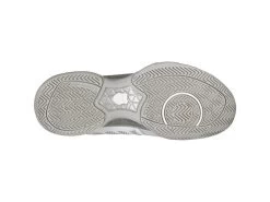 K-Swiss Bigshot Light 3 White/Silver Men's Tennis Shoes -Wilson Store k swiss bigshot light 3 white silver mens tennis s 4