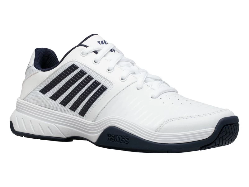 K-Swiss Court Express White/Navy Men's Shoe 2 K-Swiss Court Express White/Navy Men's Shoe - Image 2