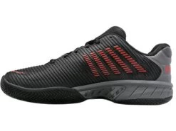 K-Swiss Hypercourt Express 2 Black/Gray 2E Men's Shoe 10 K-Swiss Hypercourt Express 2 Black/Gray 2E Men's Shoe -Wilson Store k swiss hypercourt express 2 black gray 2e mens sh 4