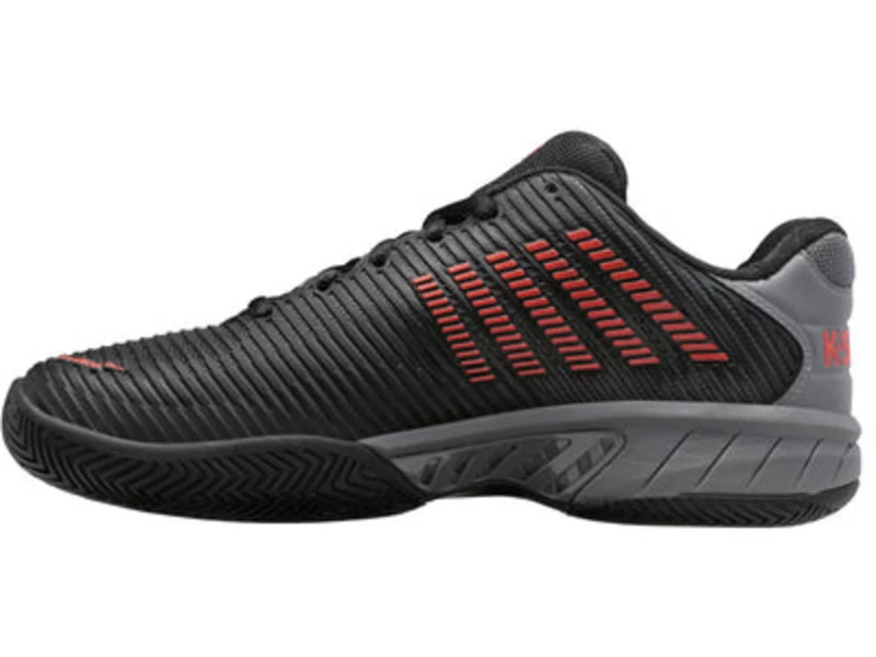 K-Swiss Hypercourt Express 2 Black/Gray 2E Men's Shoe 5 K-Swiss Hypercourt Express 2 Black/Gray 2E Men's Shoe - Image 5