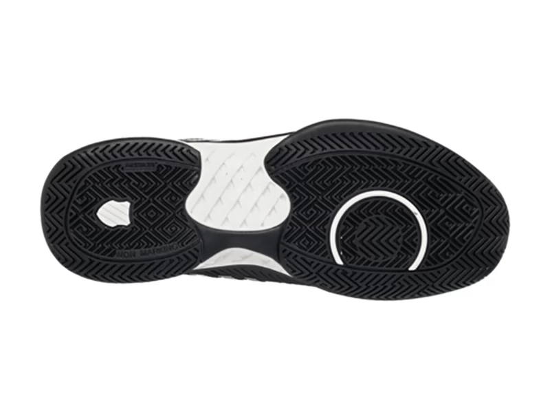 K-Swiss Hypercourt Express 2 Black/White Men's Shoe 2 K-Swiss Hypercourt Express 2 Black/White Men's Shoe - Image 2