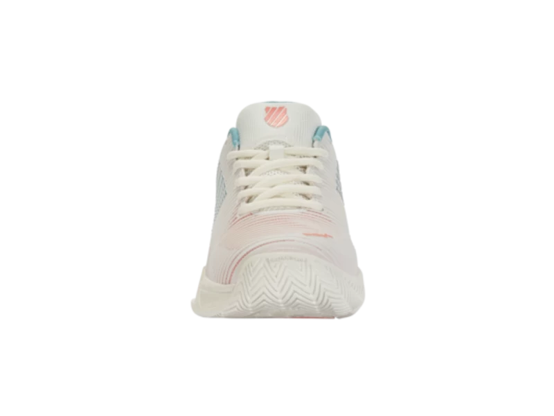 K-Swiss Hypercourt Express 2 Blanc/Blue/Desert Flower Women's Shoe 4 K-Swiss Hypercourt Express 2 Blanc/Blue/Desert Flower Women's Shoe - Image 4