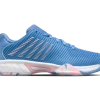 K-Swiss Hypercourt Express 2 Blue/Pink/White Junior Shoe