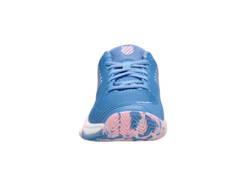 K-Swiss Hypercourt Express 2 Blue/Pink/White Junior Shoe 3 K-Swiss Hypercourt Express 2 Blue/Pink/White Junior Shoe - Image 3