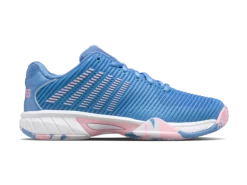 K-Swiss Hypercourt Express 2 Blue/Pink/White Junior Shoe