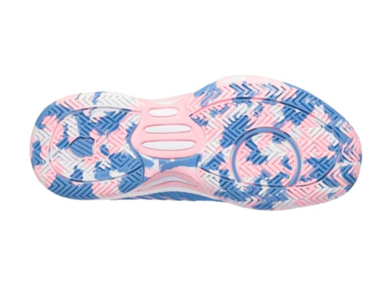K-Swiss Hypercourt Express 2 Blue/Pink/White Junior Shoe 6 K-Swiss Hypercourt Express 2 Blue/Pink/White Junior Shoe - Image 6