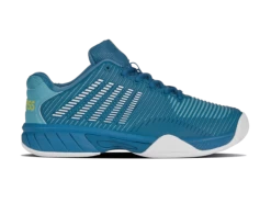 K-Swiss Hypercourt Express 2 Blue/Yellow Junior Shoe