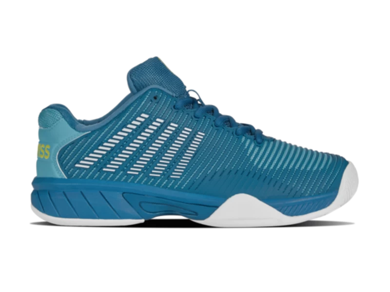 K-Swiss Hypercourt Express 2 Blue/Yellow Junior Shoe 1 K-Swiss Hypercourt Express 2 Blue/Yellow Junior Shoe